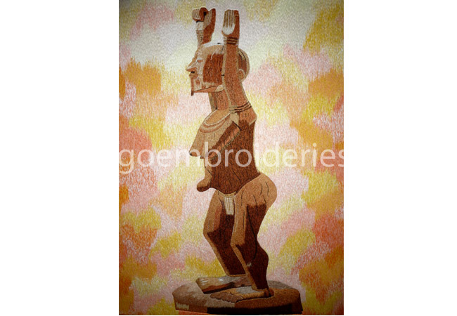 Congolese Statue – Woman